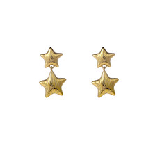 Double Star Stud Oorbellen E56264-2