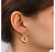 Flower Dangle Oorbellen E56256-2