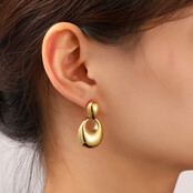 Oval Dangle Oorbellen E56251-2 Oval Dangle Oorbellen E56251-2