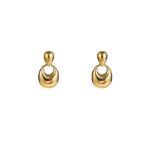 Oval Dangle Oorbellen E56251-2