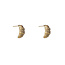 Day & Eve by Go Dutch Label Croissant Drop Oorbellen E56207-2