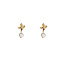 Day & Eve by Go Dutch Label Pearly Flower Stud E56193-2