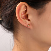 Knot Stud Oorbellen E56179-2 Knot Stud Oorbellen E56179-2