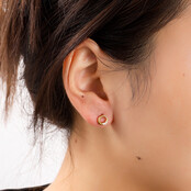 Sparkle Round Stud Oorbellen E56168-2 Sparkle Round Stud Oorbellen E56168-2