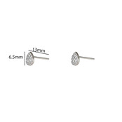 Sparkle Drop Stud Oorbellen E56167-1 Sparkle Drop Stud Oorbellen E56167-1