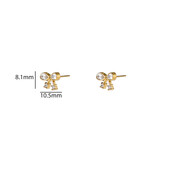 Sparkle Bow Stud Oorbellen E56166-2 Sparkle Bow Stud Oorbellen E56166-2