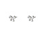 Day & Eve by Go Dutch Label Sparkle Bow Stud Oorbellen E56166-1