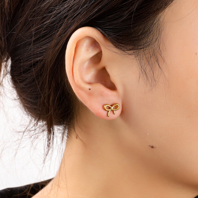 Tiny Bow Stud E56162-2 Tiny Bow Stud E56162-2