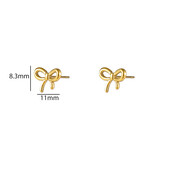 Tiny Bow Stud E56162-2 Tiny Bow Stud E56162-2