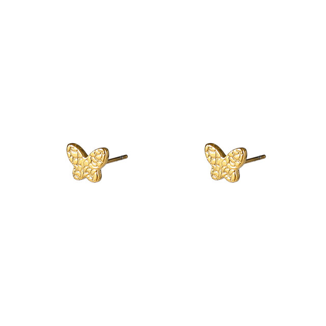 Crackled Butterfly Stud E56159-2 Crackled Butterfly Stud E56159-2