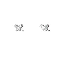 Crackled Butterfly Stud E56159-1