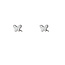 Day & Eve by Go Dutch Label Crackled Butterfly Stud E56159-1