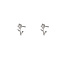 Day & Eve by Go Dutch Label Flower Stud Oorbellen E56152-1
