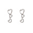 Day & Eve by Go Dutch Label Hoop Heart Hoop Oorbellen E56114-1