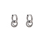 Day & Eve by Go Dutch Label Twisted Circle Hoop Oorbellen E56107-1