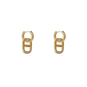 Link Hoop Oorbellen E56103-2