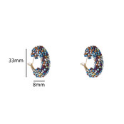 Small Beads Hoop Oorbellen E55234-3 Small Beads Hoop Oorbellen E55234-3