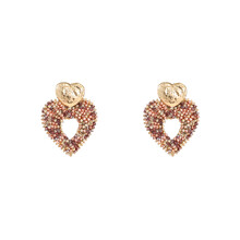 Small Beads Hearts Oorbellen E55233-2
