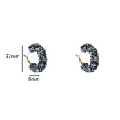 Small Beads Hoop Oorbellen E55234-1 Small Beads Hoop Oorbellen E55234-1