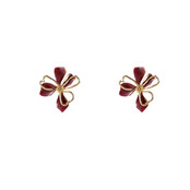 Flower Stud Red Oorbellen E55028-4 Flower Stud Red Oorbellen E55028-4