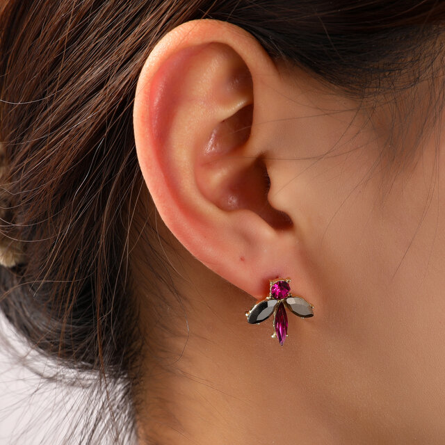 Stone Stud Grey Oorbellen E55128-4 Stone Stud Grey Oorbellen E55128-4