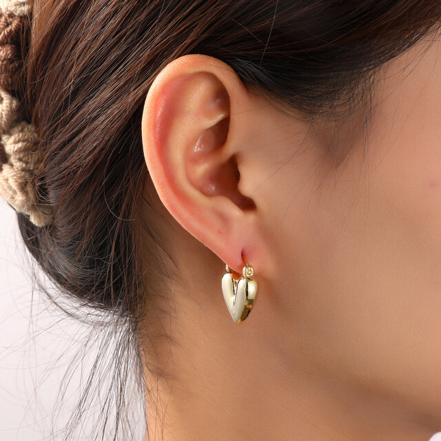 V Balloon Goldplated Oorbellen E55087-2 V Balloon Goldplated Oorbellen E55087-2