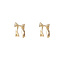 Day & Eve by Go Dutch Label Bow Stud Goldplated Oorbellen E55079-2