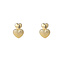 Day & Eve by Go Dutch Label Double Heart Stud Goldplated Oorbellen E55075-2