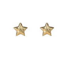 Star Stud Goldplated Oorbellen E55072-2