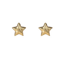 Star Stud Goldplated Oorbellen E55072-2