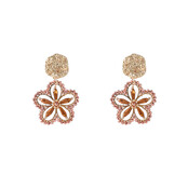 Big Flower Drop Oorbellen E55224-2 Big Flower Drop Oorbellen E55224-2