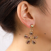 Flower Dangle Oorbellen E55221-3 Flower Dangle Oorbellen E55221-3