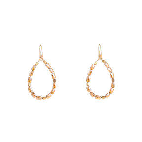 Big Bead Drop Oorbellen E55220-6