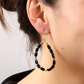 Big Bead Drop Oorbellen E55220-1 Big Bead Drop Oorbellen E55220-1