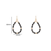 Big Bead Drop Oorbellen E55220-1 Big Bead Drop Oorbellen E55220-1