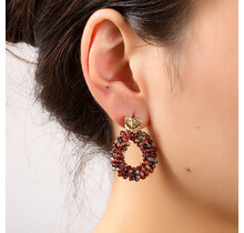 Heart Drop Oorbellen E55216-9