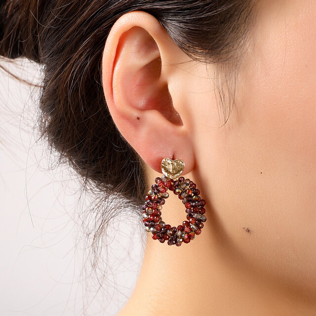 Heart Drop Oorbellen E55216-9 Heart Drop Oorbellen E55216-9