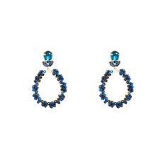 Flowery Flow Dark Blue Oorbellen E55180-2