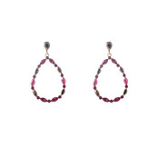 Open Drop Dangle Grey Oorbellen E55144-4 Open Drop Dangle Grey Oorbellen E55144-4