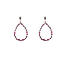 Open Drop Dangle Grey Oorbellen E55144-4