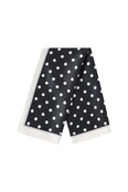 Zomersjaals Polka Dots Casual Polyester Dagelijkse Accessoires Black Zomersjaals Polka Dots Casual Polyester Dagelijkse Accessoires Black
