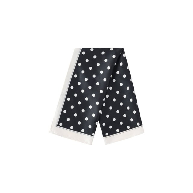 Zomersjaals Polka Dots Casual Polyester Dagelijkse Accessoires Black Zomersjaals Polka Dots Casual Polyester Dagelijkse Accessoires Black