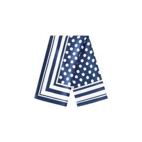 Zomersjaals Polka Dots Casual Polyester Dagelijkse Accessoires Dark Blue