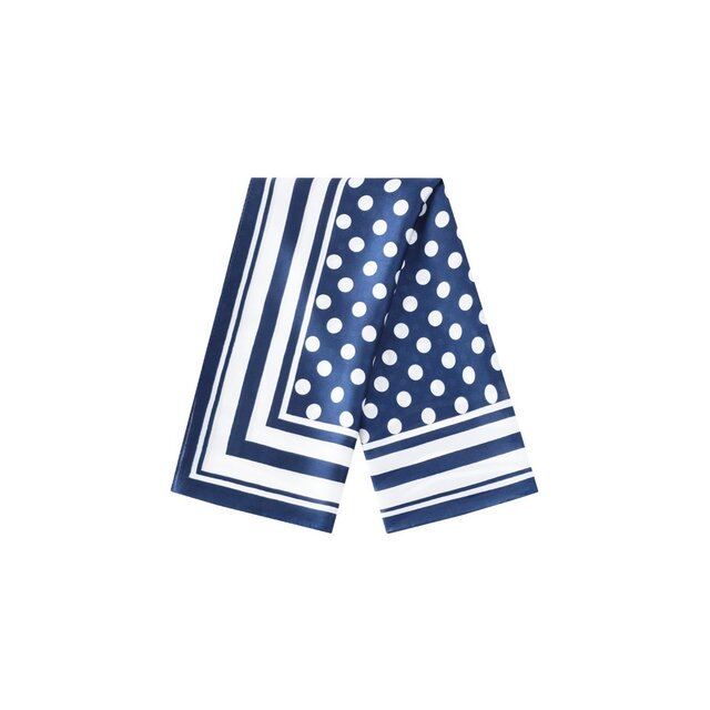 Zomersjaals Polka Dots Casual Polyester Dagelijkse Accessoires Dark Blue Zomersjaals Polka Dots Casual Polyester Dagelijkse Accessoires Dark Blue