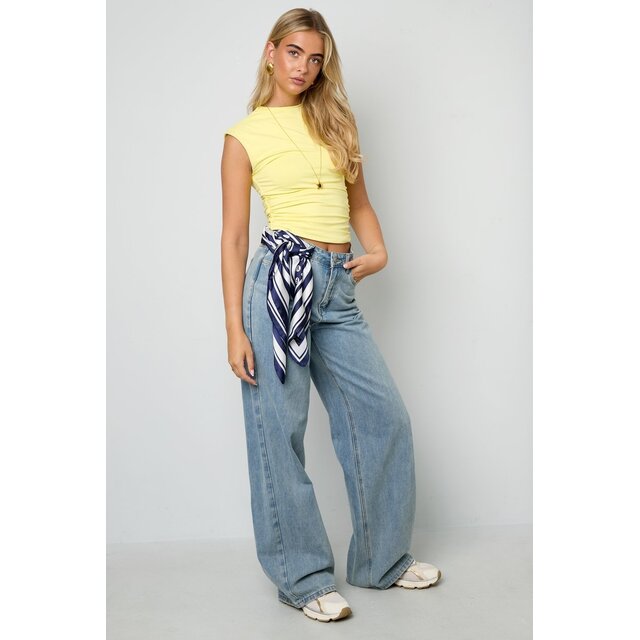 Zomersjaals Polka Dots Casual Polyester Dagelijkse Accessoires Dark Blue Zomersjaals Polka Dots Casual Polyester Dagelijkse Accessoires Dark Blue