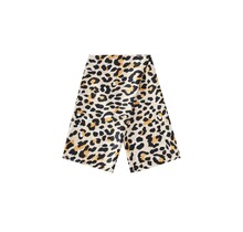 Zomersjaals Luipaardprint Casual Polyester Dagelijkse accessoires Beige