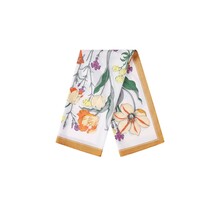 Zomersjaals Bloemen Casual Polyester Dagelijkse Accessoires Orange