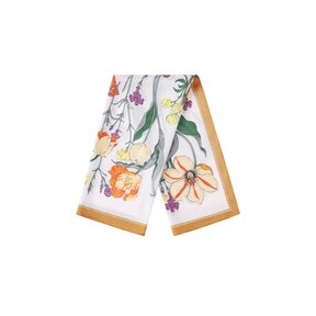 Zomersjaals Bloemen Casual Polyester Dagelijkse Accessoires Orange