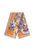 Zomersjaals Bloemen Casual Polyester Dagelijkse Accessoires Orange Zomersjaals Bloemen Casual Polyester Dagelijkse Accessoires Orange