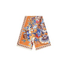 Zomersjaals Bloemen Casual Polyester Dagelijkse Accessoires Orange